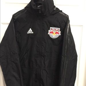 New York Red Bull Raincoat Men’s Size Small